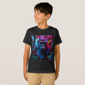 ネオン・ゴリラ Tシャツ (正面フル)
