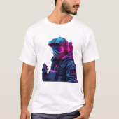 ネオン・サイバーパンク・タクティカルユニット Tシャツ (正面)