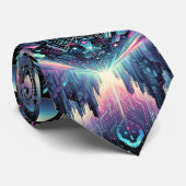 ネオン・サイバーワールド ネクタイ (ロール)