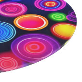ネオン サークル バースト カッティングボード (角)