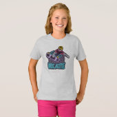 ネオン スケートボーダー Tシャツ (正面フル)
