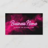 ネオン&スモークモダン 名刺 (正面)