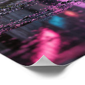 ネオン・ソーズ – サイバーパンクバラ暗殺者ポスター ポスター (角)