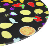 ネオン・トロピック・フルーツ・バースト カッティングボード (角)