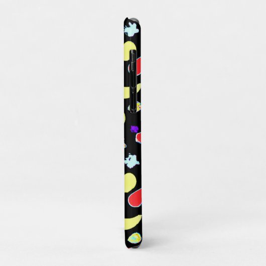 ネオン・トロピック・フルーツ・バースト Case-Mate iPhoneケース (裏面/左)