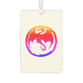 ネオン・ドラゴン白車のエアーフレッシュナー カーエアーフレッシュナー (裏面)