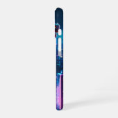 ネオン・ドラゴン飛行 iPhone 16ケース (左側面)