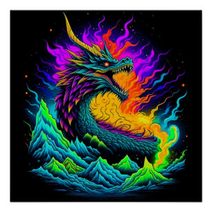ネオン・ドラゴン ポスター