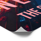 ネオン・ドリームス – ナイトシティポスター ポスター (角)