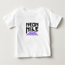 ネオン・ナイル・ストリートウェア・ウェーブ・ロゴ・ベビーTシャツ