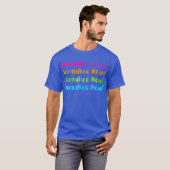ネオン ノーマライズ ネオン Tシャツ (正面フル)