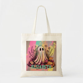 ネオン・ハロウィーン幽霊、ハロウィーン幽霊、ハロウィーン、 トートバッグ