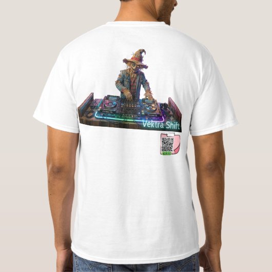ネオン・ハーベスト Vektra Shift Tシャツ (裏面)