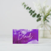 ネオン&パープルスモークブレイズ 名刺 (スタンド正面)