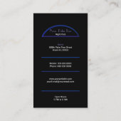 ネオン·パーム·ツリーズ 名刺 (裏面)