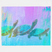 ネオン フリースブランケット (正面(横))