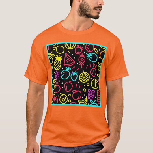 ネオン フルーツ エクストラバガンザ Tシャツ (正面)