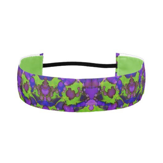 ネオン・ブルームストーム アスレチックヘッドバンド (正面)