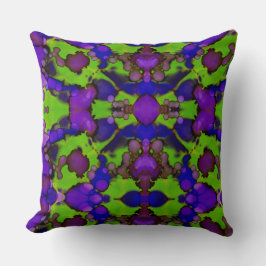 ネオン・ブルームストーム クッション