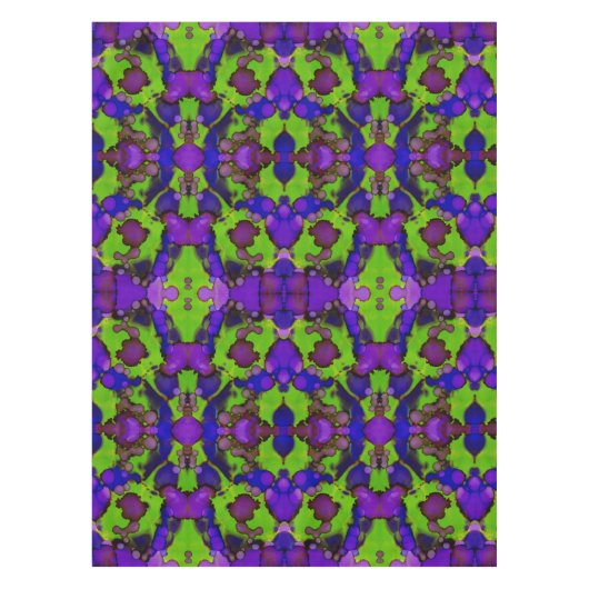 ネオン・ブルームストーム テーブルクロス (正面)