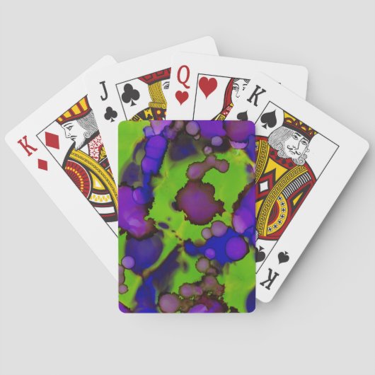 ネオン・ブルームストーム トランプ (裏面)