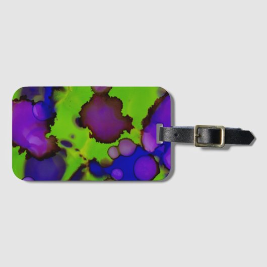 ネオン・ブルームストーム ラゲッジタグ (正面横)