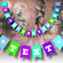 ネオン ブルー シェード 単色 | オーダーメイド