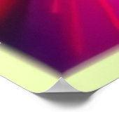 ネオン・ボルテックス・オブ・ライト・アート ポスター (角)