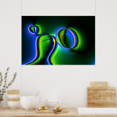 ネオン ポスター (キッチン)