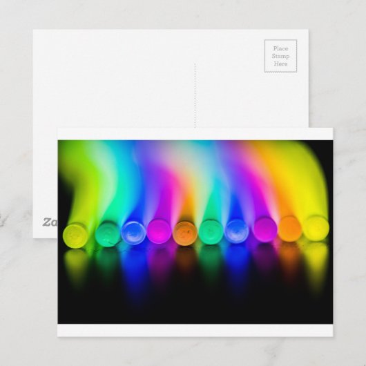 ネオン ポストカード (正面/裏面)