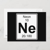 ネオン ポストカード (正面/裏面)