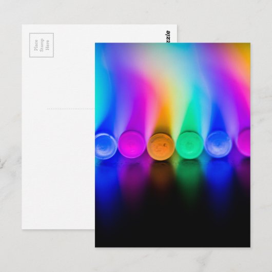 ネオン ポストカード (正面/裏面)