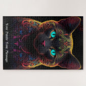 ネオン・マンダラ国王陛下 ジグソーパズル (横)