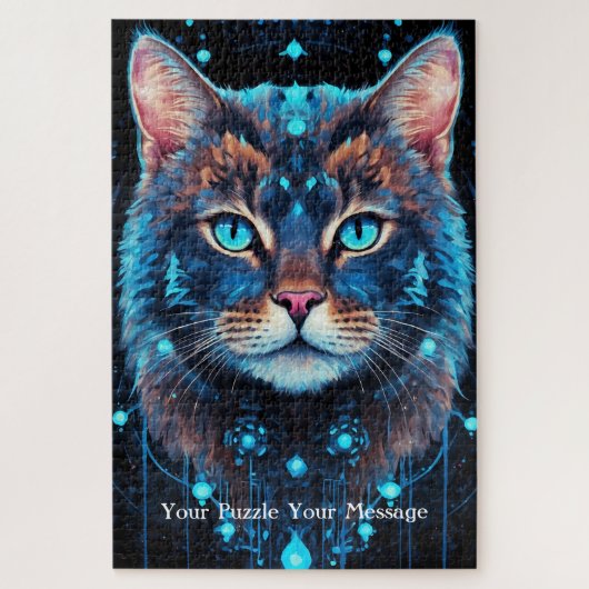 ネオン・マンダラ国王陛下 ジグソーパズル (縦)