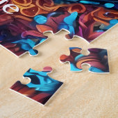 ネオン・マンダラ国王陛下 ジグソーパズル (側面)