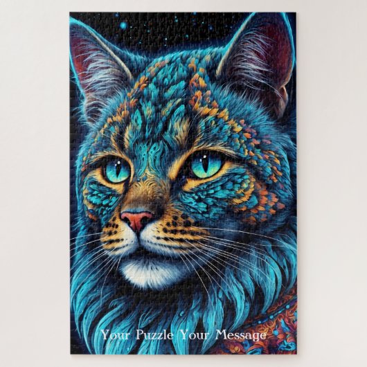 ネオン・マンダラ国王陛下 ジグソーパズル (縦)