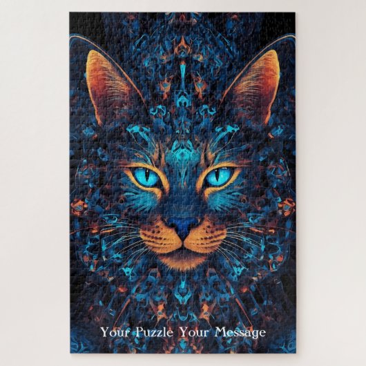 ネオン・マンダラ国王陛下 ジグソーパズル (縦)