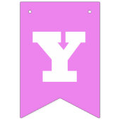 ネオン ミックス ソリッド カラー | カスタム バンティングフラッグ (第2の旗)