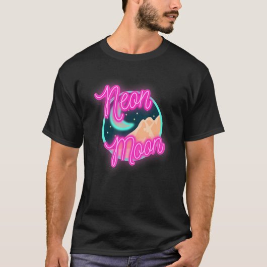 ネオン・ムーン90年代のカントリー・ミュージック Tシャツ (正面)