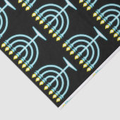 ネオン（ユダヤ教）メノラー 薄葉紙 (詳細)