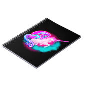 ネオン・ユニコーン ノートブック (左側)