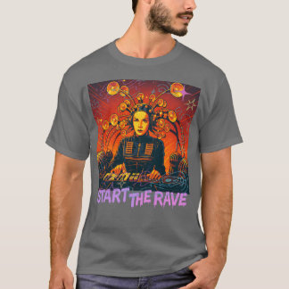 ネオン・リベリオン 都市ポップアートの態度 友達 Tシャツ