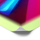 ネオン レインボー ゲートウェイ ポスター (角)