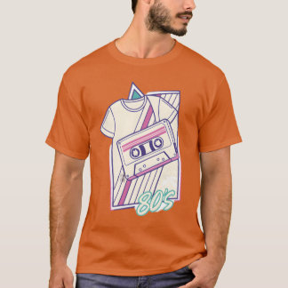 ネオン レトロ ビブス 80年代 90年代 ヴィンテージ ファミリー Tシャツ