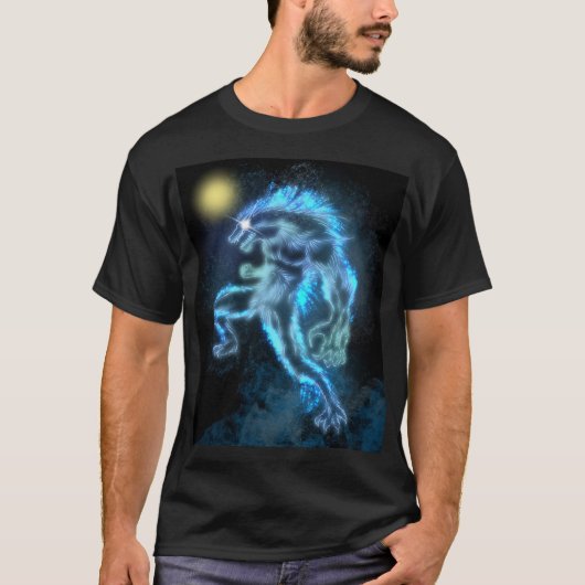 ネオン・ワーウルフ Tシャツ (正面)