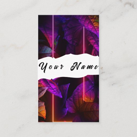 ネオン 名刺 (正面)