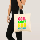 ネオン Cool Story Bro トートバッグ (正面(商品))