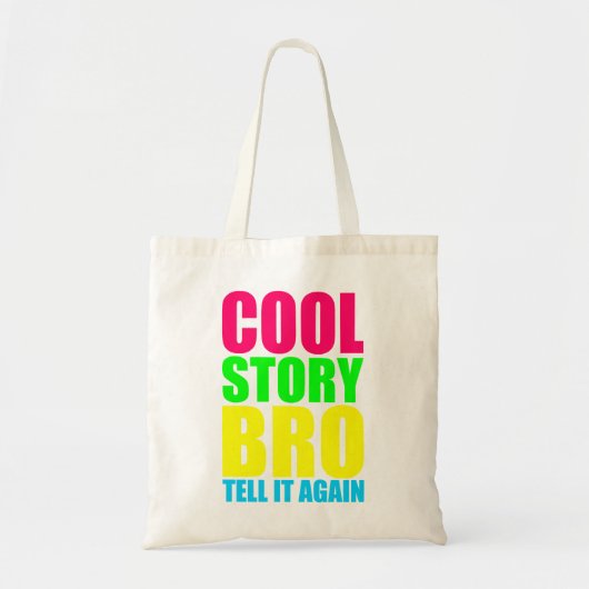 ネオン Cool Story Bro トートバッグ (正面)