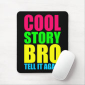 ネオン Cool Story Bro マウスパッド (マウス)