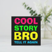 ネオン Cool Story Bro 招待状 (スタンド正面)